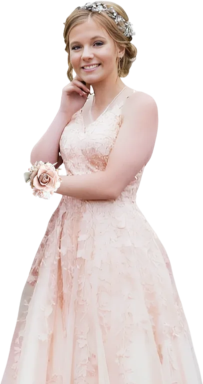 Girl In Wedding Dress